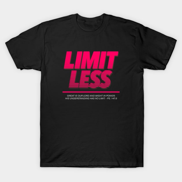 limitless christian bible T-Shirt by societee28
